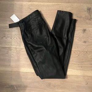 NWT BlankNYC faux Leather Skinny Pants- size 29